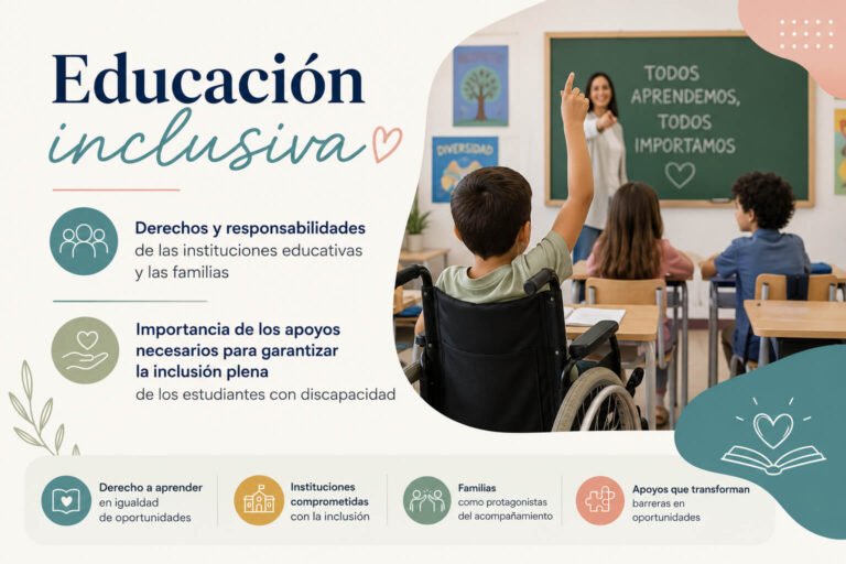 Educación inclusiva: derechos de los estudiantes y responsabilidades de las instituciones educativas