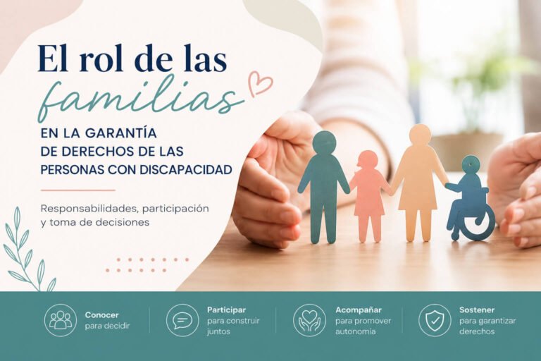 El rol de las familias en la garantía de derechos de las personas con discapacidad